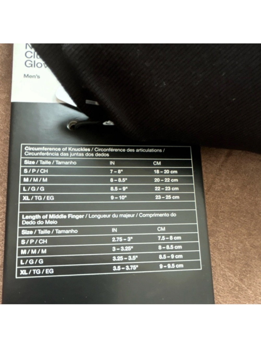 Nike Gray Fleece Gloves - Picture 10 of 10
